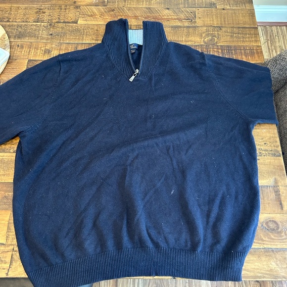 Brooks Brothers Navy sweater - Picture 4 of 4